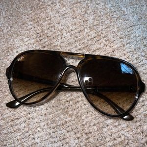 Ray Ban Cats 5000 classic Brown gradient with tortoise Havana frame!